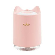 Imagem de Umidificador De Ar Ultrassônico 320ml Mini Cat Usb Aroma Dif - Wokex