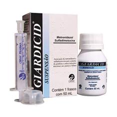 Imagem de Giardicid Suspensão 50ml para cães e gatos