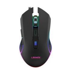 Imagem de Mouse Gamer 3200 Dpi Led Rgb Hyper Lehmox - Gt-M10