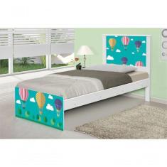 Imagem de Cama Solteiro Bal o No C u Com Colch o