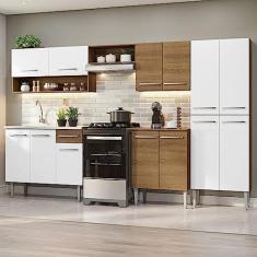 Imagem de Armário de Cozinha Completa 293cm com Pia Emilly Madesa 09