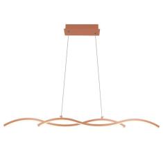 Imagem de Lustre Pendente Quality Twine 1339 Com Led Bivolt Cobre