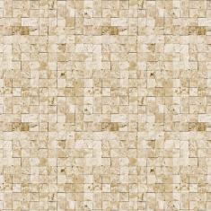 Imagem de Papel De Parede Pedras Cubos Claros Adesivo Sala Lavavel