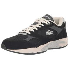 Imagem de Lacoste Tênis masculino 46sma0011, Preto/Dk Gry, 11