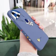 Imagem de Capa de telefone astronauta paraquedas para iPhone 14 13 12 11 Pro Max Mini X XR XS MAX SE2020 8 7 Plus 6 6S Plus Capa, azul claro 2, para iphone 14