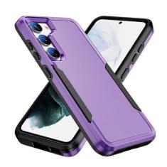 Imagem de Capa protetora anti-queda para Samsung Galaxy S23 Ultra S22 Plus S21 FE S20 5G A54 A14 A53 A33 A73 A52S A52 Bolsa, roxa, para Galaxy S21