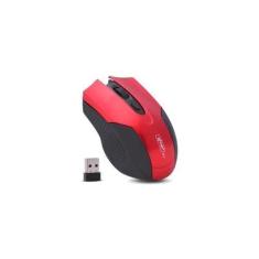 Imagem de Mouse Sem Fio Azul 5 Botões Dpi Ajustável Alcance 10 Metros - Knup