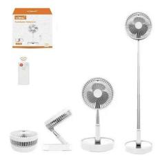 Imagem de Ventilador Portátil Silencioso Dobrável 7200Mah Retrátil Nf - Lelong