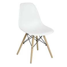 Imagem de Cadeira Eiffel Com Base De Madeira Branca MOR 009401