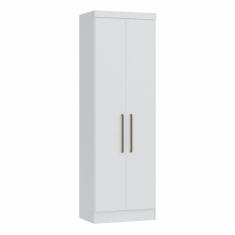 Imagem de Guarda Roupa Modulado 2 Portas Infinity Móveis Castro Branco Line