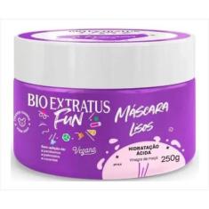 Imagem de Mascara fun limpeza cabelos liso 250 g bio extratus - BIOEXTRATUS