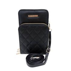 Imagem de Bolsa Tote Shoulder Bag Transversal Feminina Yins Preta