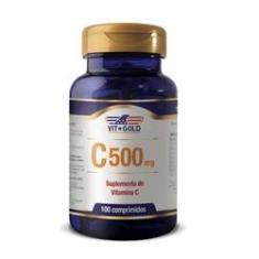 Imagem de Vitamina C 500mg Vitgold 100 comp.