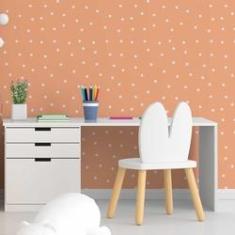 Imagem de Papel De Parede Adesivo Estrela Salmão N05035 0,58X3,00M