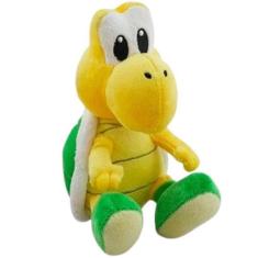 Imagem de Pelúcia Koopa Verde 25cm da Turma do Mario Bros