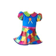 Imagem de Fantasia Palhacinha Infantil Para Bebê Com Faixa De Cabeça - Sulameric