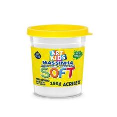 Imagem de Massa Modelar Branco Neve 150G Acrilex