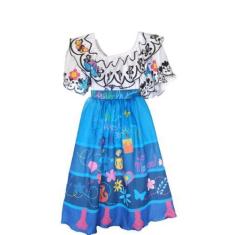 Imagem de Fantasia Mirabel Encanto Infatil E Adulto Familia Madrigal Traje Costu