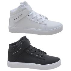 Imagem de Tênis Feminino Esportivo Confortável FXB Cano Alto Kit 2-Feminino