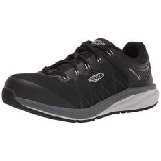 Imagem de KEEN Utility Tênis masculino Vista Energy Low Height Composite Toe Industrial Trabalho, vapor/preto, 38 D (Médio) EUA