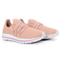 Imagem de Tênis Infantil Confort Com Cadarço Esporte Lig Shoes, Rosa11, 36