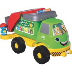 Imagem de Caminhao coleta seletiva grande c/som merco toys