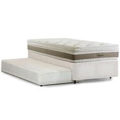 Imagem de Bicama Box Solteiro e Cama Auxiliar Herval Amore, Molas Ensacadas, 60x88x188 cm