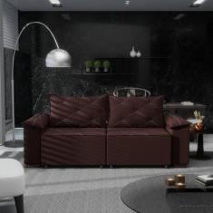 Imagem de Sofá Retrátil e Reclinável 2 Lugares 230cm Napoles Montreal