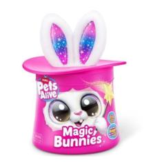 Imagem de Pelúcia Interativa Pets Alive, Candide, Magic Bunnies Branco