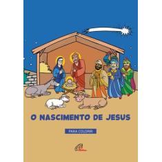 Imagem de Livro - O nascimento de Jesus: para colorir