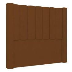 Imagem de Cabeceira Casal King Cama Box 195cm Claire I02 Veludo Terracota - Mpoz