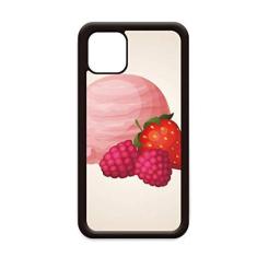 Imagem de Bola de sorvete rosa de uva de morango para iPhone 11 Pro Max capa para Apple Mobile Case