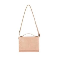 Imagem de Bolsa Pequena Tiracolo De Couro Croco Deise - Andrea Vinci