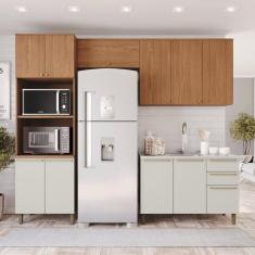 Imagem de Cozinha Compacta 4 Pe as Com Torre Quente Yasmin Espresso M v