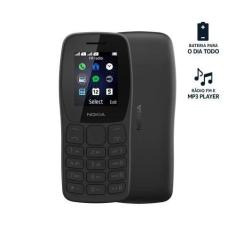 Imagem de Celular Nokia 105 Dual Chip + Rádio FM + Lanterna + Jogos pré-instalad