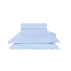 Imagem de Jogo de Cama Lençol King 400 Fios Egípcio 100% Algodão 4 peças Lácio