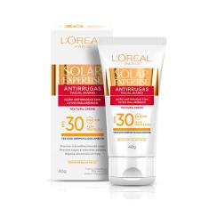 Imagem de Protetor Solar Facial  L'Oréal Expertise Antirrugas FPS30 com 40g 40g