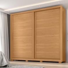 Imagem de Guarda-roupa Casal 2 Portas 4 Gavetas Premier Cinamomo
