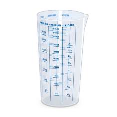 Imagem de Copo Graduado Com Varias Medidas 500ml Transparente Injetemp