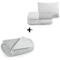 Imagem de Lençol De Bebê Antialérgico Edredom 4 Pçs Mini Cama Moderno - Entrou C