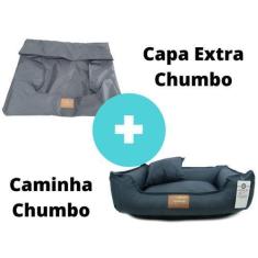Imagem de Cama Cachorro + Capa Extra Cochilo Pet  G 70 Cm X 60 Cm