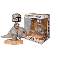 Imagem de Funko Pop Mandalorian 358 The Mandalorian On Blurrg