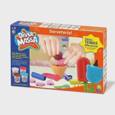 Imagem de Diver Massa Massinha de Modelar Sorveteria - 8061 - Divertoys