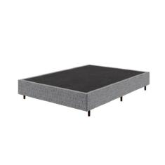 Imagem de Base Box Casal 138 cm x 188 cm Madeira Pinus Cinza