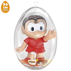 Imagem de Boneco Vinil Mônica Turma Da Mônica Ovo Grande 30cm Lider