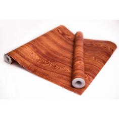 Imagem de Papel Adesivo Contact Madeira Cerejeira 1 Lavável 45 Cm X 10 Mts