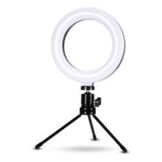 Imagem de Iluminação Ring Light Anel De Luz Led Selfie Maquiagem 16cm