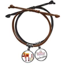 Imagem de DIYthinker Pulseira de couro com estampa de leão de pedra da China Architecture