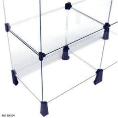 Imagem de Balcão de Atendimento Modulado em Vidro com Porta Bijuteria - 1,20 x 1,00 x 0,30