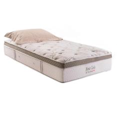 Imagem de Colchão Solteiro Espuma Visco Molas Ensacadas MasterPocket Monte Carlo Euro Pillow (78x188x33) - Herval